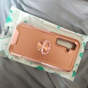 Samsung Galaxy S24 Plus Rose Gold Phone Case NWT